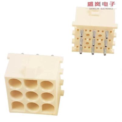 原装正品350432-1[CONN HEADER VERT 9POS 6.35MM]