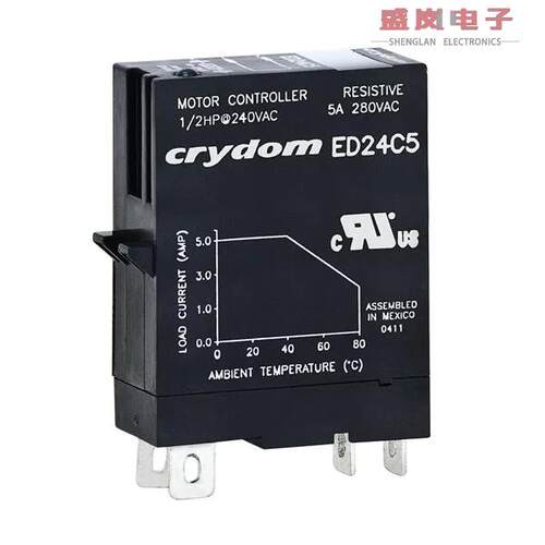 原装正品ED24C5R[固态继电器-工业安装 Plug In 280VAC