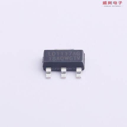 原装正品LD1117AG-1.8V-A[线性稳压器/LDO Vi=18V Vo=1