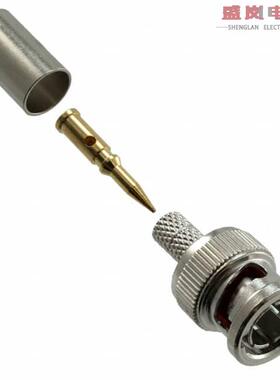 原装正品5-1634502-2[CONN BNC PLUG STR 75 OHM CRIMP]