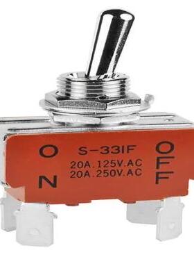 原装正品S331F[拨动 20A 125-250VAC 20VDC DPSTON