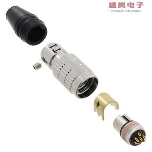7TP CONN PLUG HR25 GOLD 原装 FMALE 正品