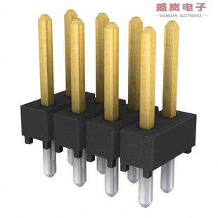 CONN 正品 原装 HEADER 2.54MM 104 8POS TSW VERT