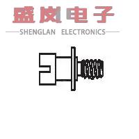 原装正品5-1532137-7[CONN JACKSCREW ASSY 9-51POS]