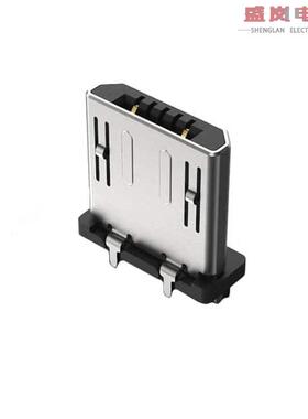 原装正品USB3150-30-075-A[ B PLUG, VERTICAL, TH, 30