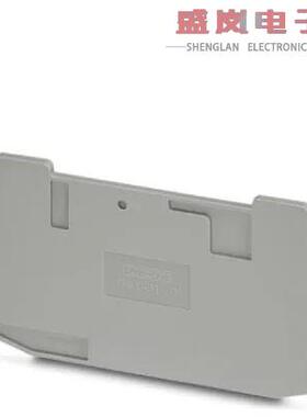 原装正品3000606[CONN TERM BLK END PLATE GRAY]