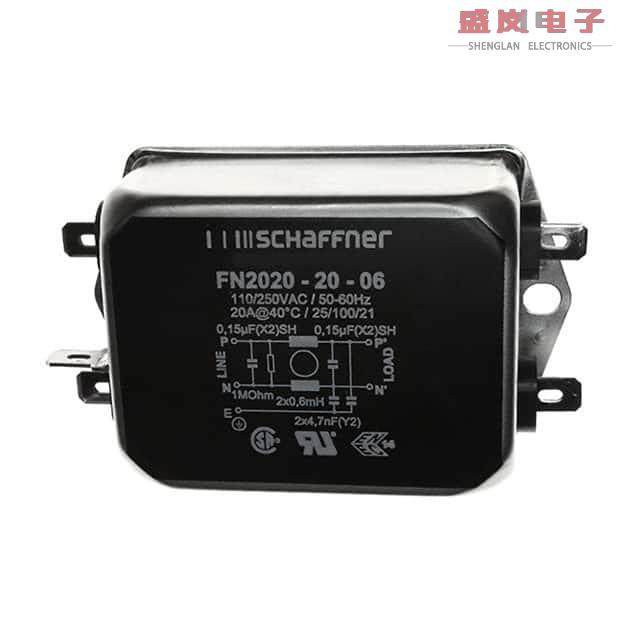 原装正品FN2020-20-06[LINE FILTER 250VAC 20A CHASS MNT]