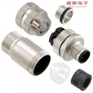 CONN PLUG SCREW 正品 GOLD 1521261 4POS 原装 MALE