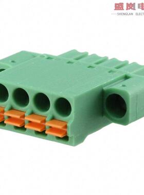 原装正品1748370[TERM B PLUG 4POS STR 3.81MM]