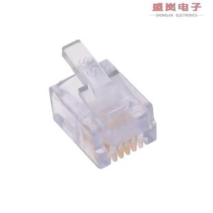 MOD 940 UNSHIELDED 6P4C PLUG CONN 3046R 正品 原装