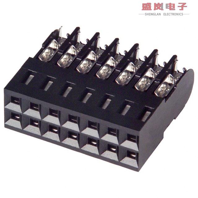 原装正品5-102694-5[CONN RCPT 14P IDC 22-26AWG GOLD]