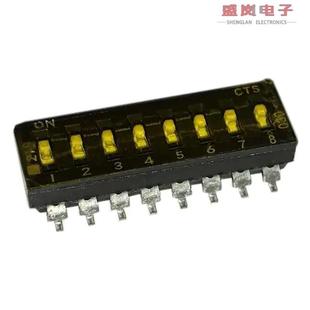 DIP 219 20V 100MA SPST SLIDE SWITCH 8MSTR 正品 原装