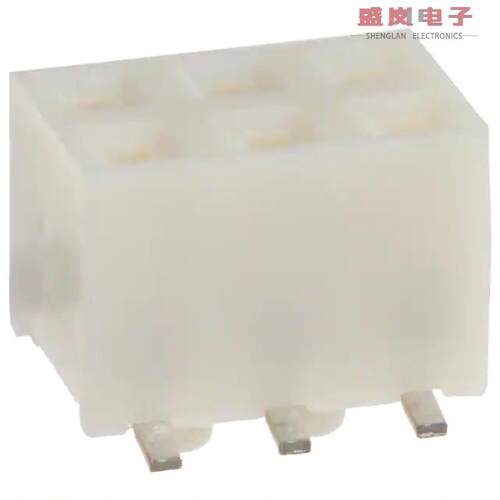 原装正品A3A-6DA-2SV(71)[CONN RCPT 6POS 0.079 GOLD SMD]