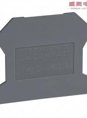 原装正品3001022[CONN TERM BLK END PLATE RAIL GRY]