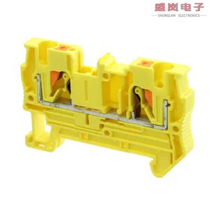 FEED 3211762 24AWG THRU BLK TERM CONN 正品 原装