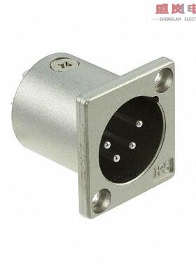 原装正品HA16RA-4P(76)[CONN RCPT MALE 4P SILV SLDR CUP]