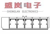 原装正品787615-1[CONN RCPT 5POS 5.00MM SLDR]