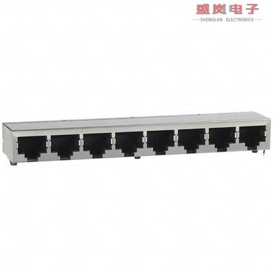 原装正品5558505-1[CONN MOD JACK 8P8C R/A SHIELDED]