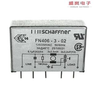 FILTER FN406 250VAC LINE 正品 原装