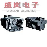 原装正品1544226-1[CONN MALE TAB HSG 0.25 3POS BLK]