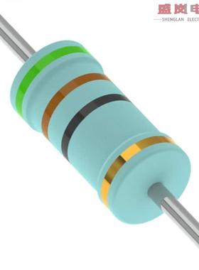 原装正品KNP5WSJR-73-51R[RES 51 OHM 5% 5W AXIAL]