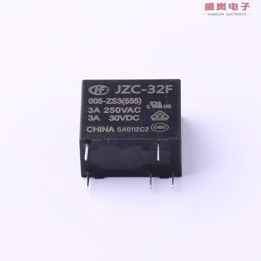 原装正品JZC-32F/005-ZS3(555)[功率继电器 3A SPDT 5VDC]