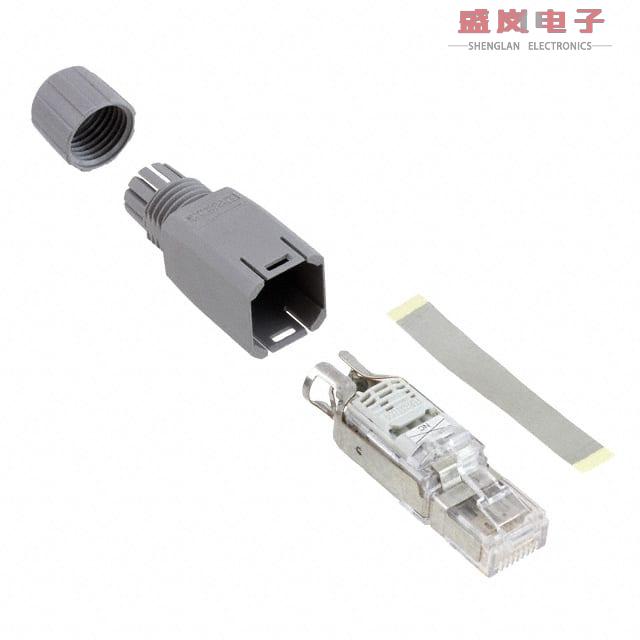 原装正品1658435[CONN MOD PLUG 4P4C SHIELDED]