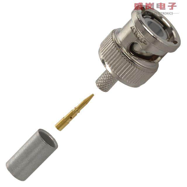 原装正品1-5221128-0[CONN BNC PLUG STR 50 OHM CRIMP]