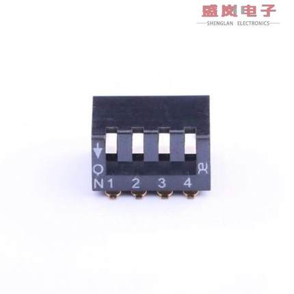 原装正品DSPV04LSGET[2.54mm 琴键式4位贴片]