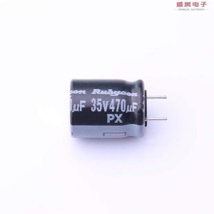 原装正品35PX470MEFCCE10X12.5[470uF 20% 35V 短脚]