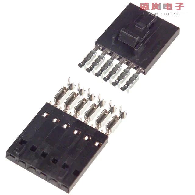 原装正品5-103957-5[CONN RCPT 6POS IDC 22-26AWG GOLD]