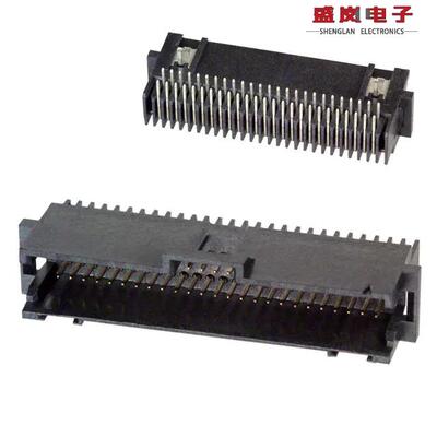 5-104069-2[CONN HEADER R/A 50POS 1.27MM]连接器