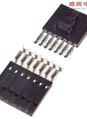 原装正品103957-6[CONN RCPT 7POS IDC 22-26AWG GOLD]