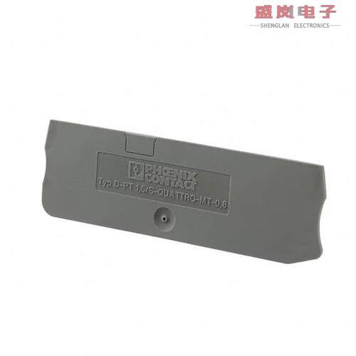 原装正品3210333[CONN TERM BLK END PLATE GRAY]