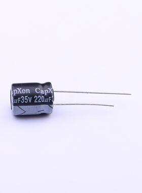 原装正品KF221M035G125A[直插铝电解电容 20% 35V 220µ