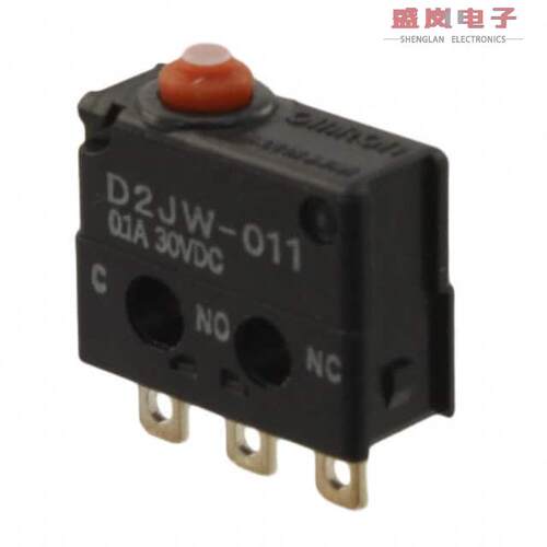 原装正品D2JW-011[SWITCH SNAP ACT SPDT 100MA 30V]