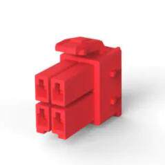 原装正品1-368575-2[PDL 4P PLUG 3.96 D/R(GWT) RED]