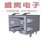 原装正品5-1734324-9[RJ45,8P8C,W/ Y,G LED,W/ PANEL,DI]