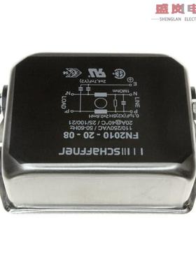 原装正品FN2010-20-08[LINE FILTER 250VAC 20A CHASS MNT]