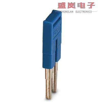 原装正品3030117[JUMPER TERM BLK 2POS FLAT PIN]