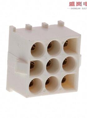 原装正品1969817-1[CONN HEADER VERT 9POS 6.35MM]