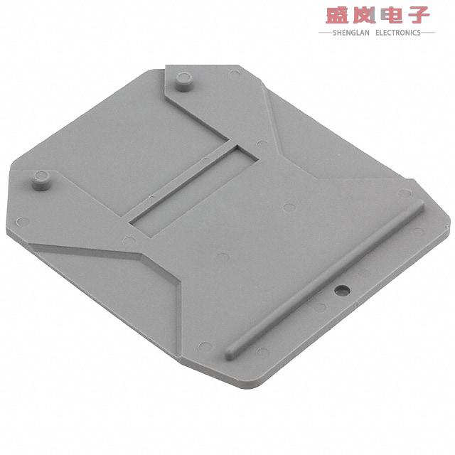 原装正品0704021[CONN TERM BLK END PLATE GRAY]
