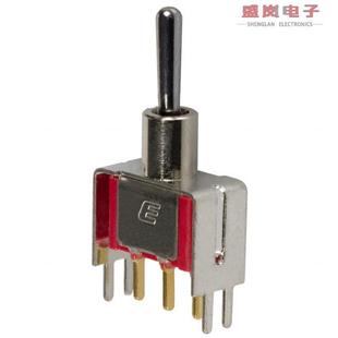 SWITCH TOGGLE SPDT 原装 20V 100SP3T1B4VS2RE 0.4VA 正品