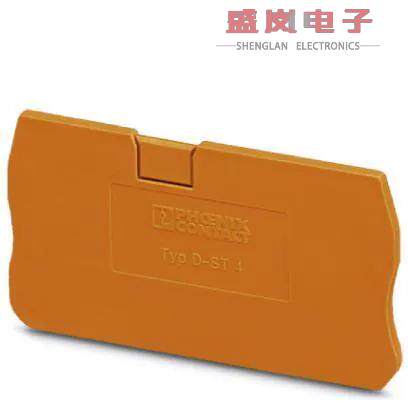 原装正品3037685[CONN TERM BLK END PLATE ORANGE]