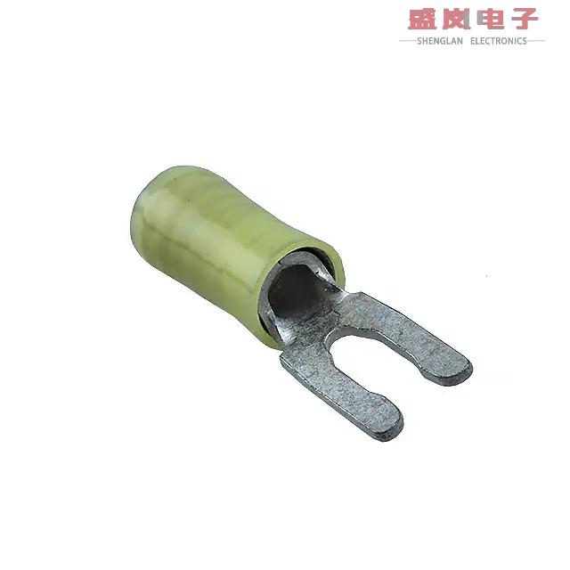 原装正品52430-3[CONN SPADE TERM 10-12AWG #6 YEL]