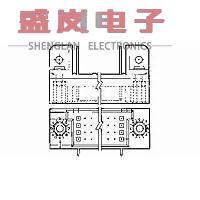 原装正品5533286-1[CONN HEADER HD 100POS PCB]