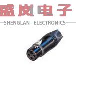 原装正品NC3FXX-14-B-D[XLR  3P FEMALE CBL CON