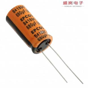 CAP ALUM RADIAL 正品 35V B41896C7687M000 20% 原装 680UF