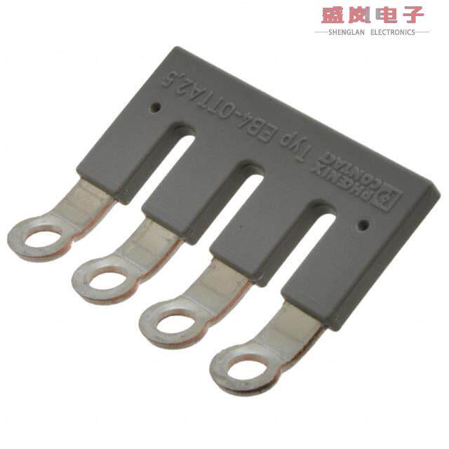 原装正品3026081[JUMPER TERM BLK 4POS RING]