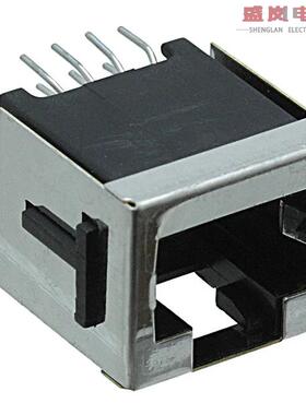 原装正品100616-1[CONN MOD JACK 8P8C VERT SHIELDED]